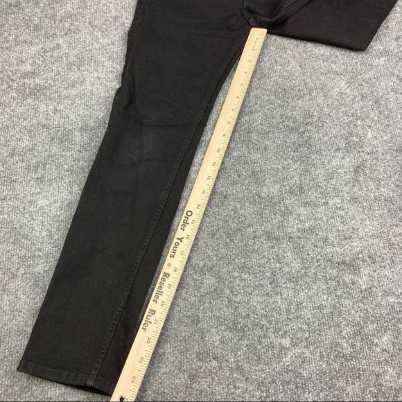 H&M High Rise Jegging Pants black Wash Skinny Stretchy 24x25 - Picture 2 of 11